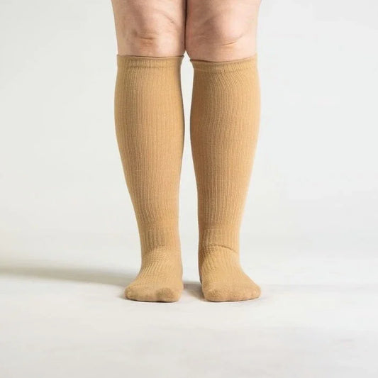 Tan Compression Socks