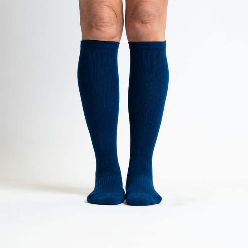 Blue Compression Socks