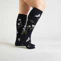 Midnight Meadow Compression Socks