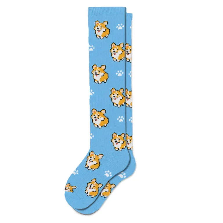 Corgi Friends Compression Socks