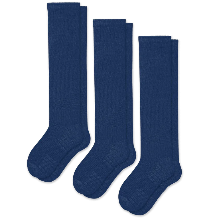 Blue Compression Socks