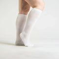 White Compression Socks